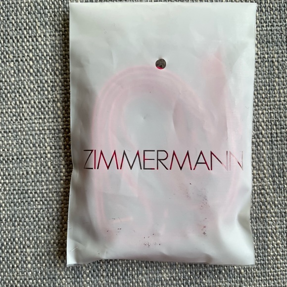 EUC Zimmermann red bandeau bikini top, Size 3/ L - Picture 6 of 9